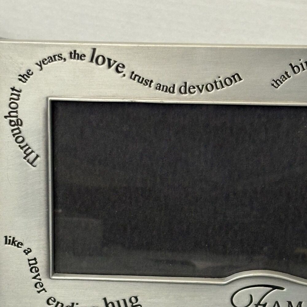 Malden International Designs “ Family" Picture Frame (4"x6") - Picture 2 of 7